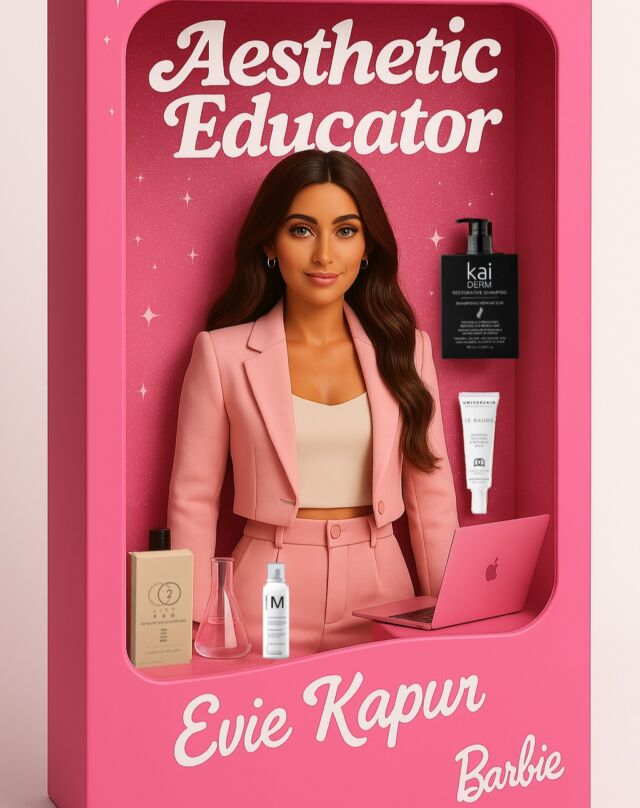 This trend is so cute, I had to join in!! 

Serving science, skincare, and slay 💅🏽✨

The Aesthetic Educator Barbie you didn’t know you needed 💖

#CO2Lift #Universkin #KaiDerm #AestheticEducator #Barbiecore